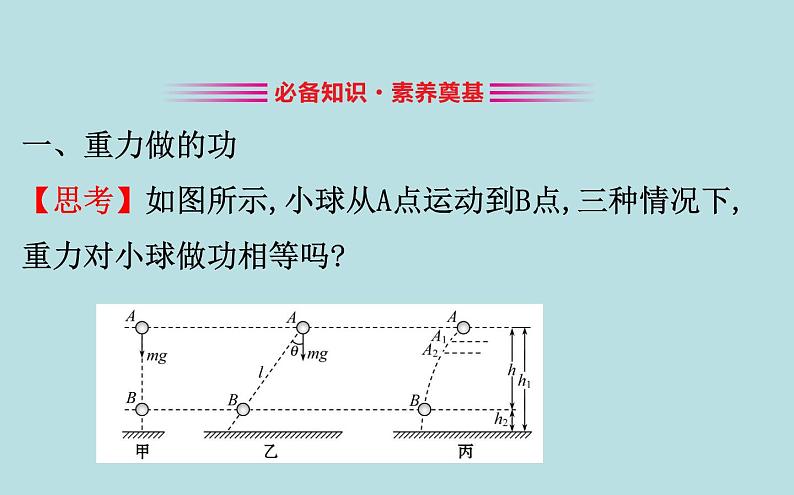 统编人教版高中物理必修 第二册《2 重力势能》课件1第3页