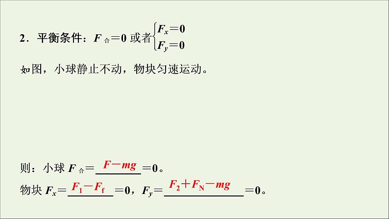 人教版高考物理一轮复习第2章相互作用第3讲受力分析共点力的平衡课件05