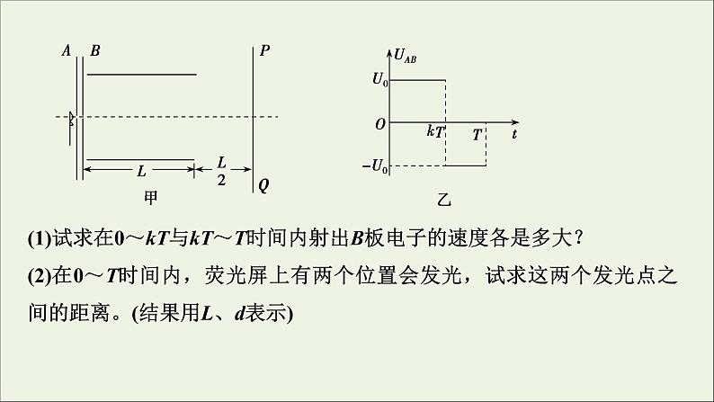 人教版高考物理一轮复习第7章静电场专题突破5带电体在电场中运动的综合问题课件08