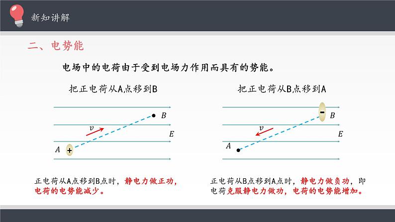 统编人教版高中物理必修 第三册《1 电势能和电势》优秀课件第7页