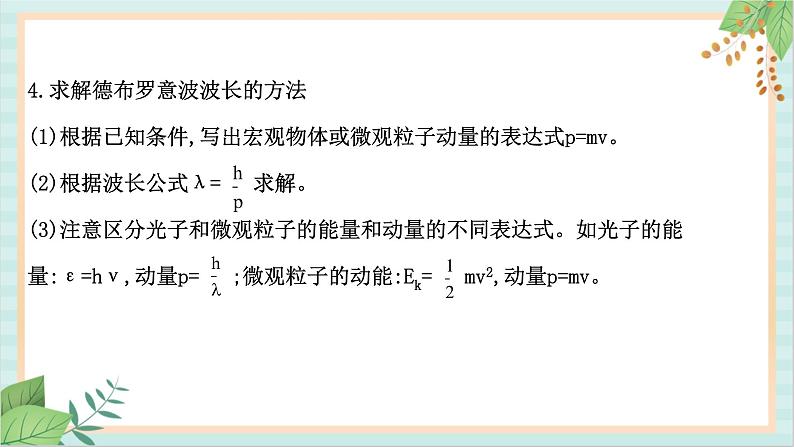 鲁科版高中物理选修36.2 实物粒子的波粒二象性课件第7页