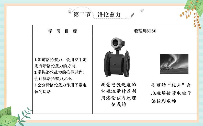 粤科版高中物理选修2第三节 洛伦兹力课件02