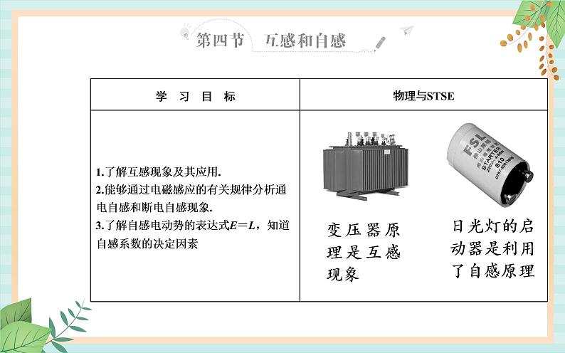 粤科版高中物理选修2第四节 互感和自感课件02