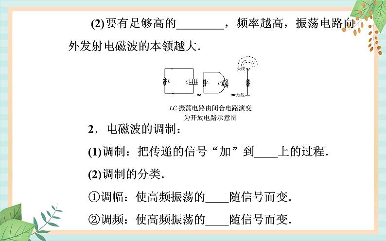 粤科版高中物理选修2第三节 电磁波的发射、传播和接收课件第4页