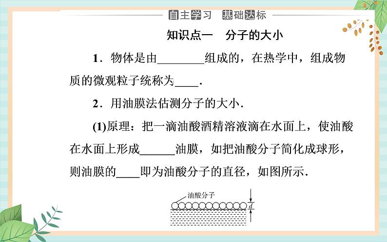 粤科版高中物理选修3第一节 物质是由大量分子组成的课件03