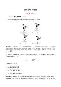 高考物理一轮复习课时作业4重力弹力摩擦力含答案