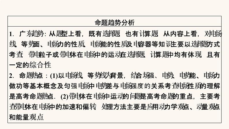 人教版高考物理一轮复习专题7电场第1讲库仑定律电场强度电场线课件第3页