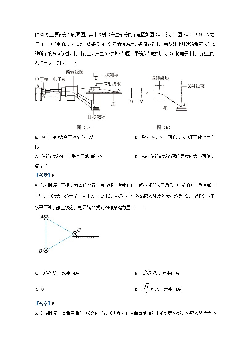 2021-2022学年安徽省滁州市定远县育才学校高二下学期5月月考物理试题 Word版02