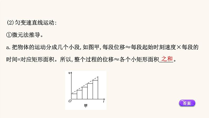 鲁科版高中物理必修第一册第2章匀变速直线运动2位移变化规律课件04