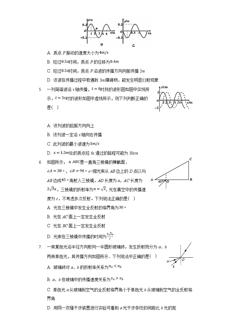 2021-2022学年安徽省桐城市某重点中学高二下学期月考（18）物理试题（Word版）02