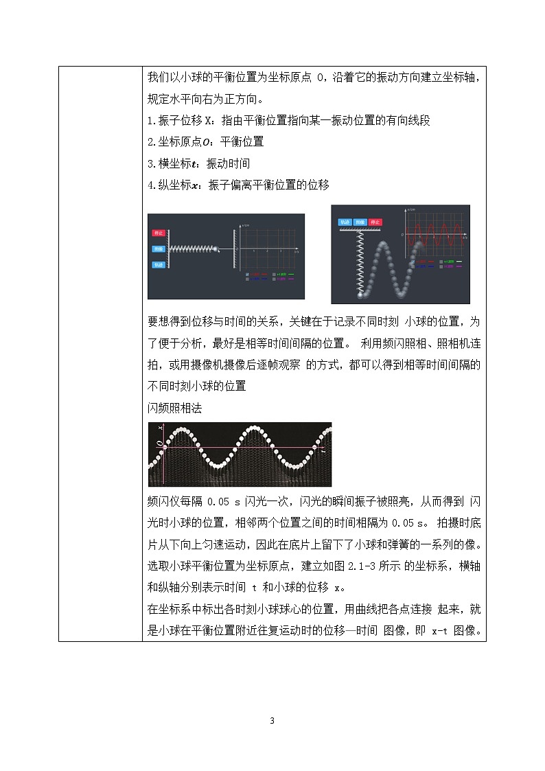 人教版（2019）高中物理选择性必修第一册 2.1《简谐运动》课件PPT+教案+练习03