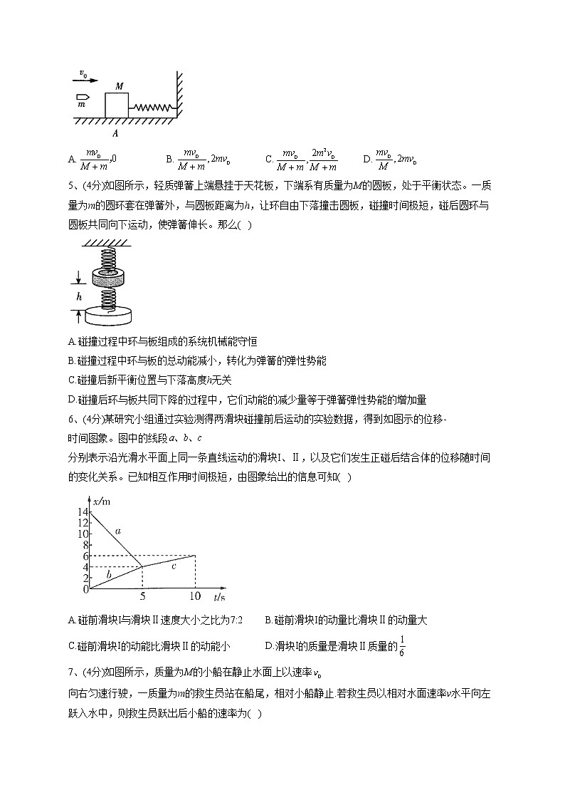 2022-2023学年人教版（2019）选择性必修一第一章 能量守恒定律 单元测试卷(word版含答案)第2页