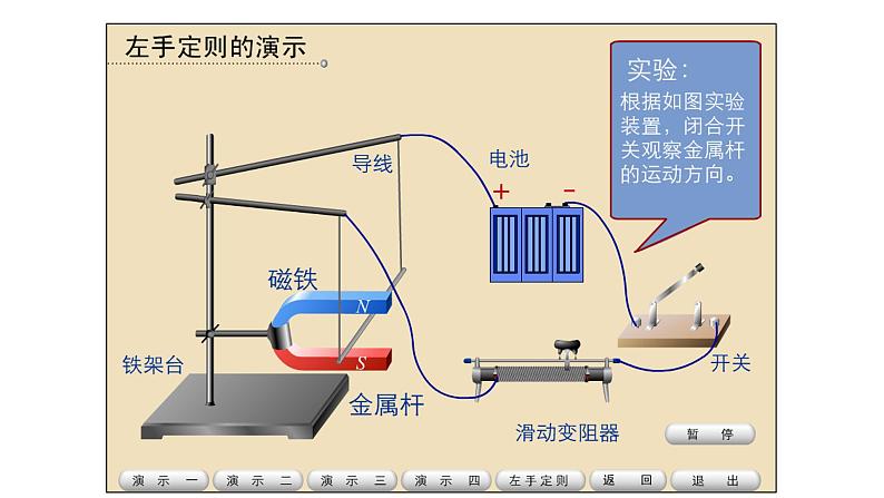 高中物理人教版（2019）选择性必修第二册_磁场对通电导线的作用力_课件504