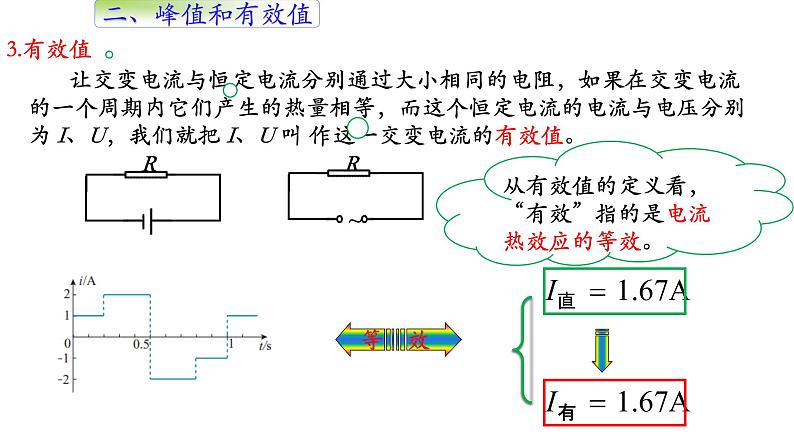 高中物理人教版（2019）选择性必修第二册_交变电流的描述 课件407