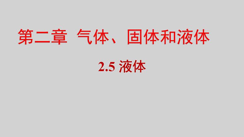 人教版（2019）高中物理选择性必修第三册_液体 课件401