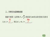 粤教版高中物理必修第二册第3章 万有引力定律 第2节 认识万有引力定律课件