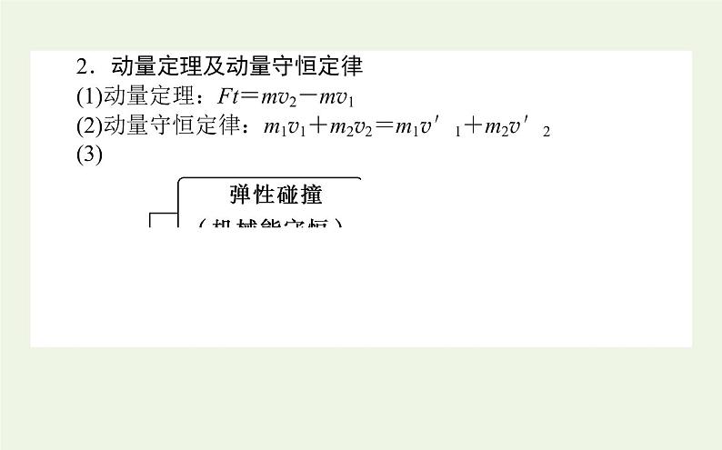 高考物理二轮复习专题5动量和能量课件03