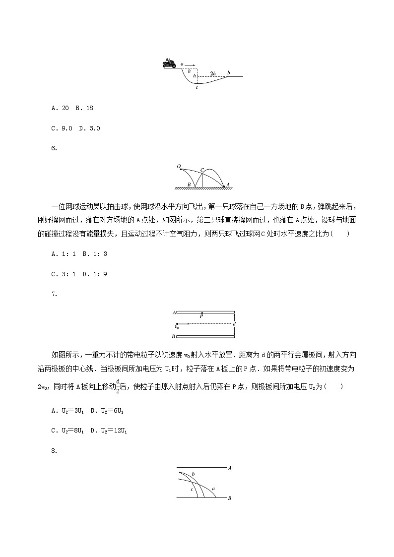 高考物理二轮复习闯关导练热点4平抛与圆周运动含答案03