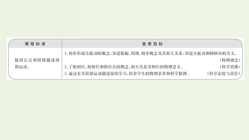 人教版高中物理选择性必修第一册第2章机械振动2简谐运动的描述课件02