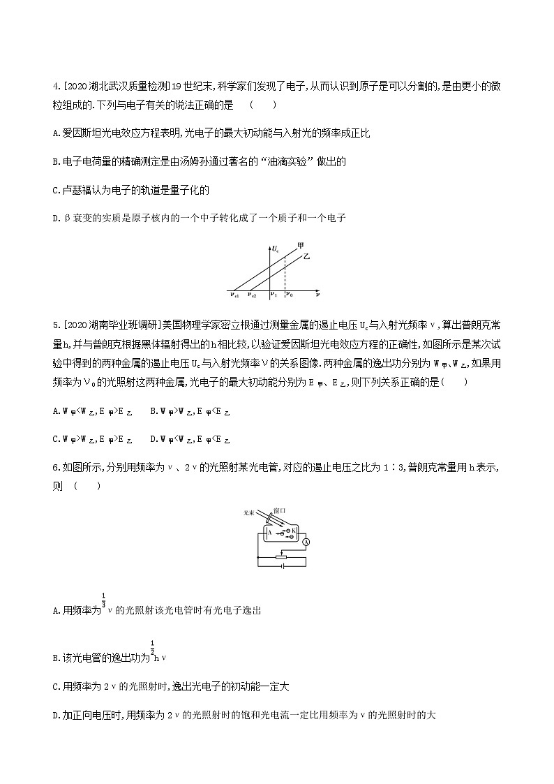 高考物理一轮复习专题练16原子物理2含答案02
