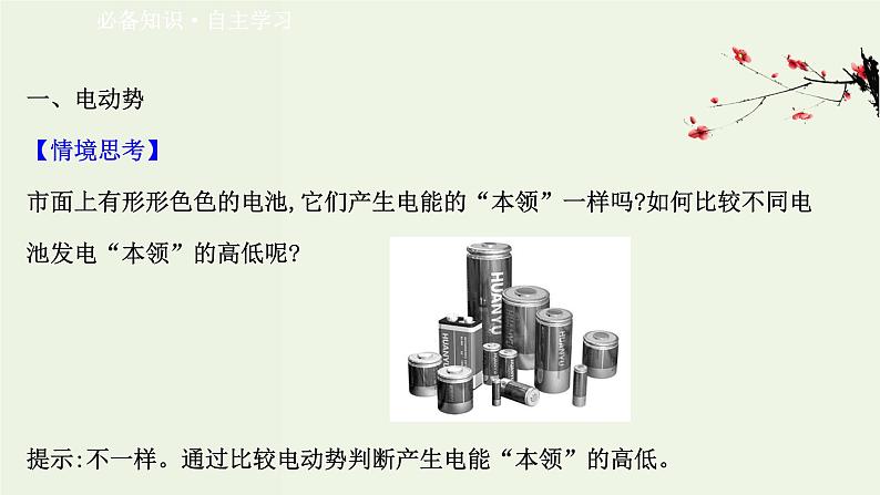 人教版高中物理必修第三册第12章电能能量守恒定律2闭合电路的欧姆定律课件03