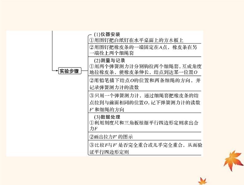 2023版高考物理一轮总复习第二章实验三验证力的平行四边形定则课件第3页