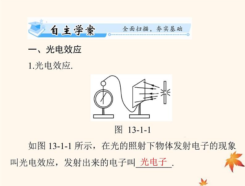 2023版高考物理一轮总复习第十三章第1节光电效应波粒二象性课件06