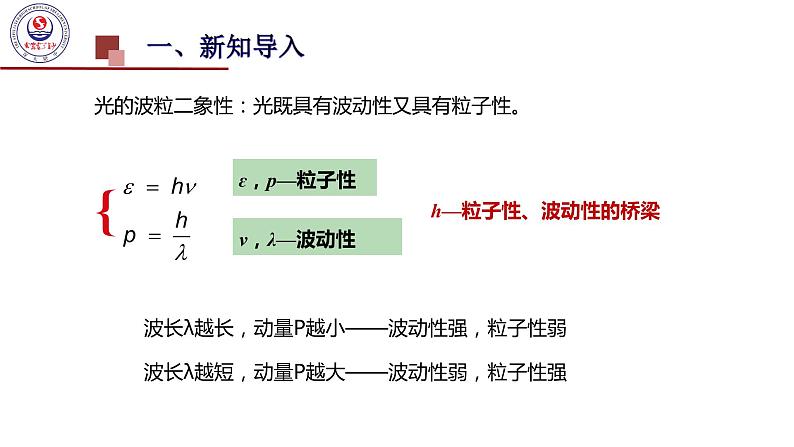 高中物理 选择性必修三 粒子的波动性和量子力学的建立 课件第2页