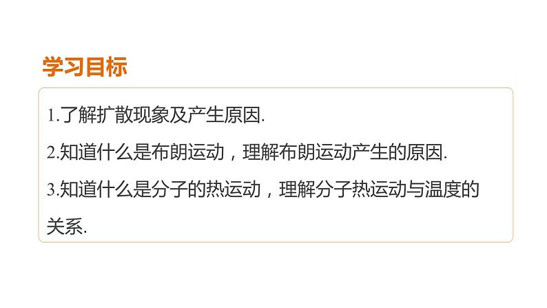 高中物理 选择性必修三 分子动理论的基本内容 分子的热运动 分子热运动 课件第2页