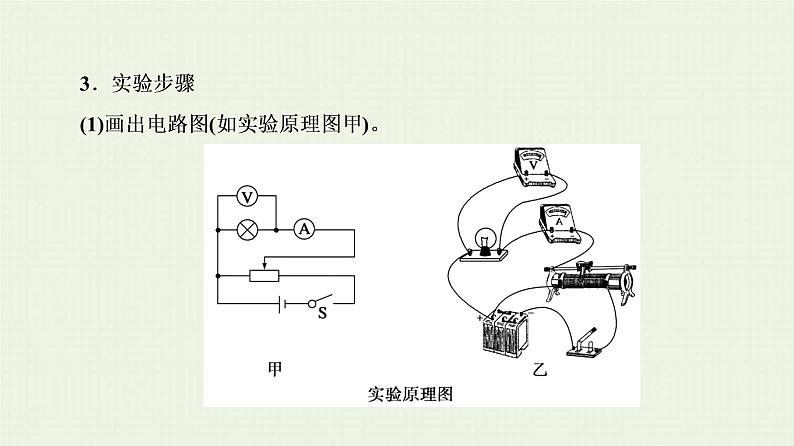 人教版高考物理一轮复习第17章实验第10节描绘小电珠的伏安特性曲线课件04