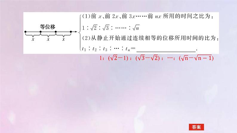 高考物理一轮复习1.2匀变速直线运动的规律课件第7页