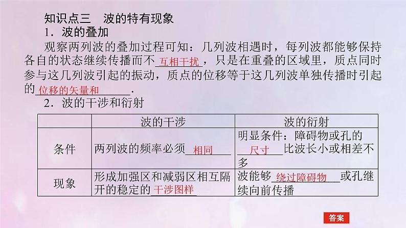 高考物理一轮复习13.2机械波课件08