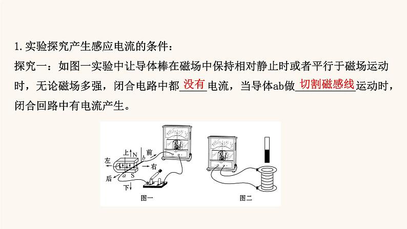 鲁科版高中物理必修第三册第5章初识电磁场与电磁波2电磁感应现象及其应用课件06