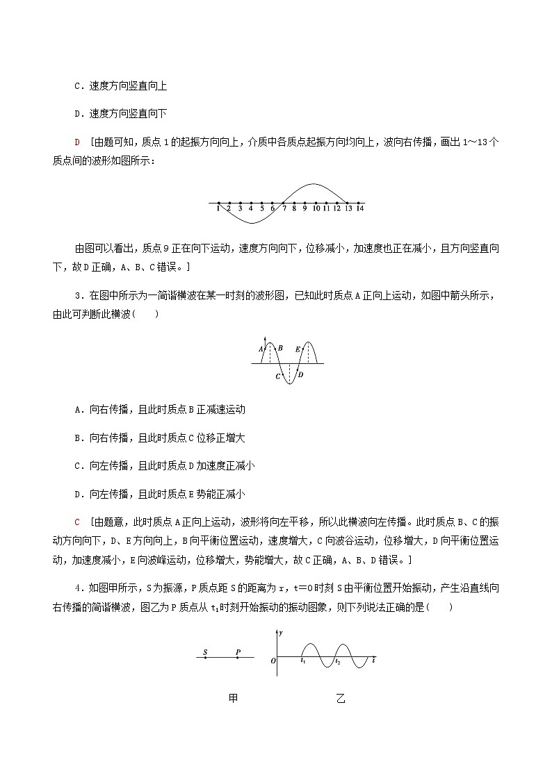 江苏专用高考物理一轮复习课后练习39机械波含答案第2页
