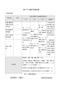 高考物理一轮复习第6章动量第1节动量和动量定理学案