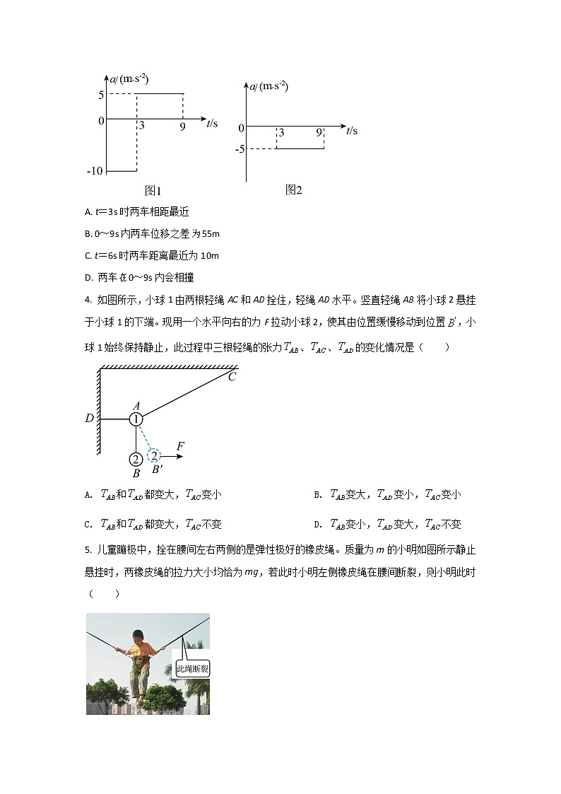 2021-2022学年河北省廊坊市香河县高二下学期期末考试物理试题（Word版）第2页