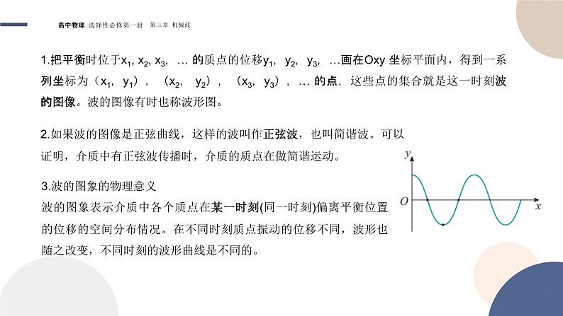 3.2波的描述+课件   高中物理人教版（2019）选择性必修第一册第5页