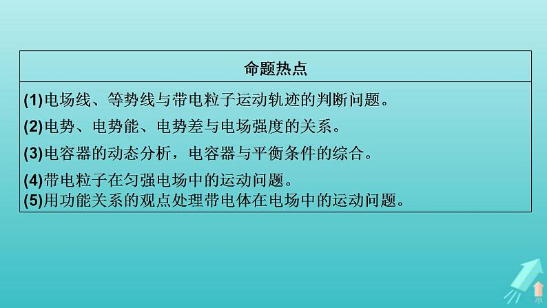 人教版高考物理一轮复习第7章静电场第1讲电场力的性质课件04