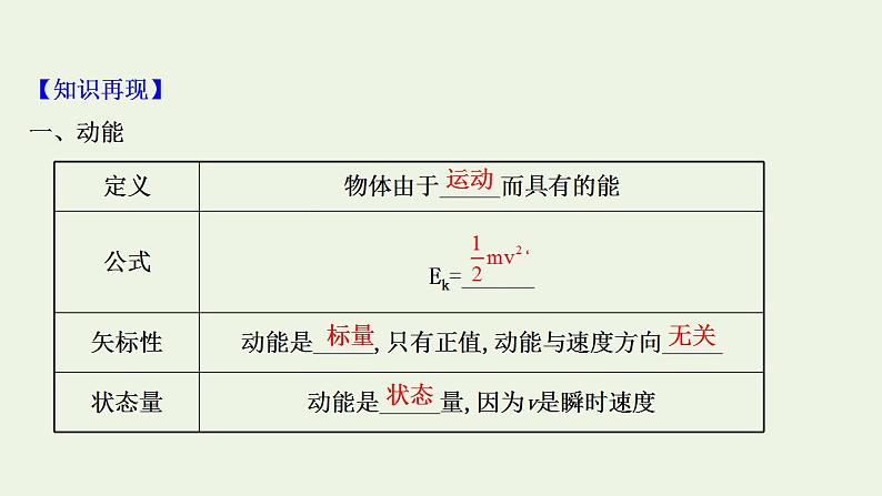 人教版高考物理一轮复习第5章机械能第2讲动能定理及其应用课件03