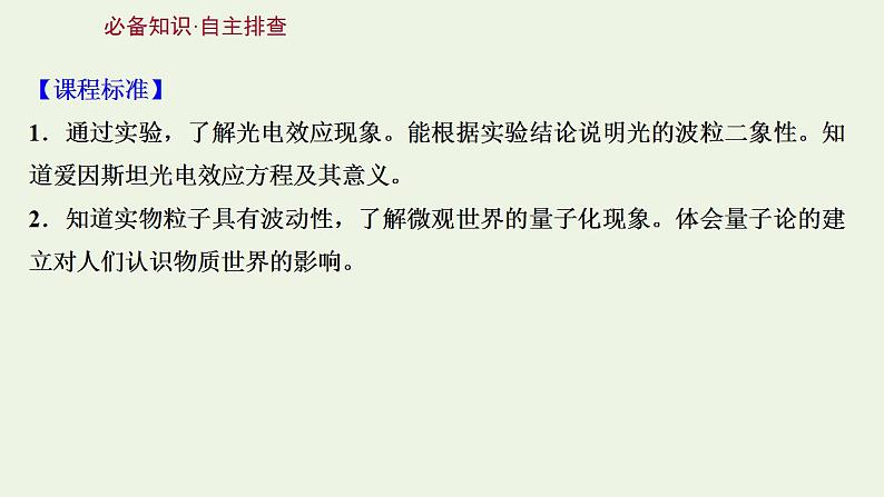 人教版高考物理一轮复习第15章波粒二象性原子结构原子核第1讲波粒二象性课件02