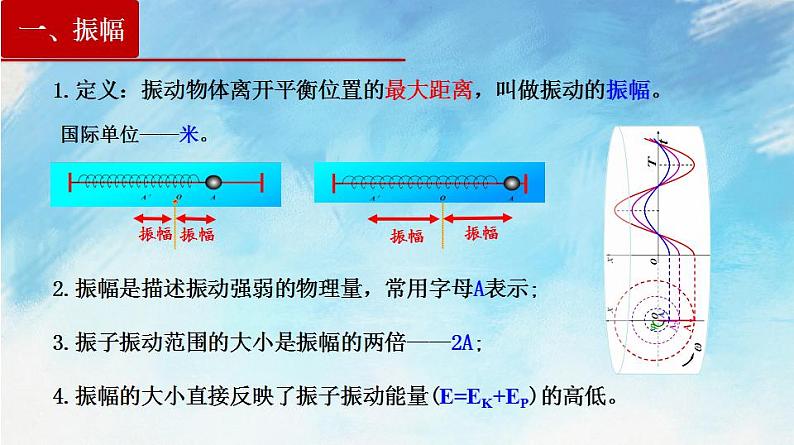 2.2 简谐运动的描述（课件）（含视频）高二物理（新教材人教版选择性必修第一册）04