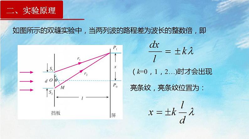 【同步课件】4.4 实验：用双缝干涉测光的波长（课件）（含视频）高二物理-人教版选择性必修第一册03