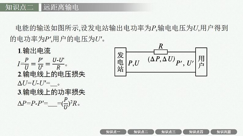 2023高考物理人教A版（2019）大一轮复习--13.2　变压器　电能的输送　电磁振荡与电磁波（课件）第7页