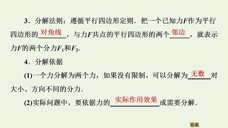 高中物理人教必修一《4 力的合成和分解》获奖说课课件.06