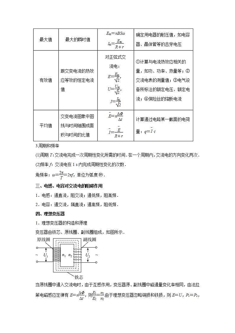 2020-2022近三年高考物理真题汇编（山东专用）专题12交变电流+答案解析03