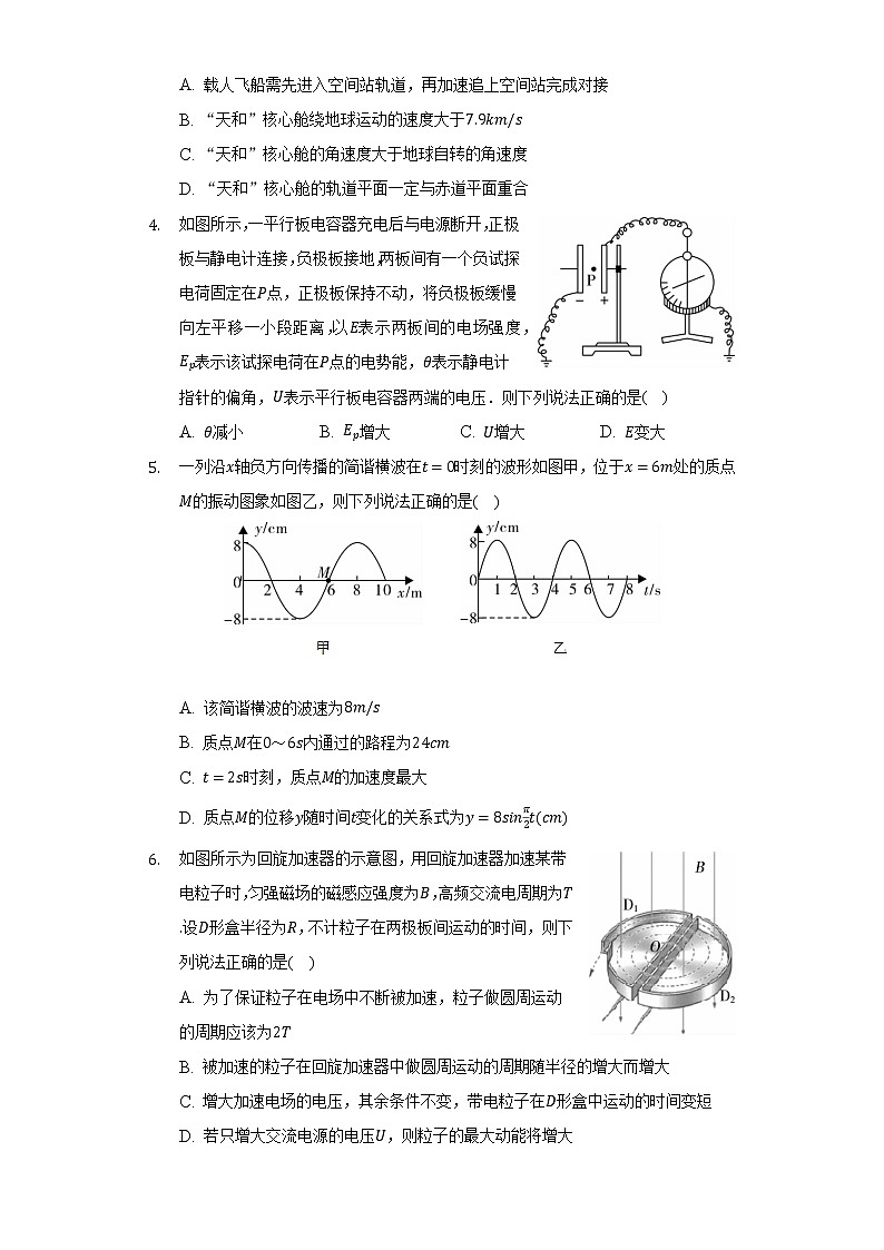 2021-2022学年广东省汕尾市高二（下）期末物理试卷（含解析）02