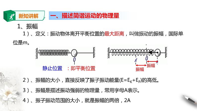 高中人教物理选择性必修一第2章第2节简谐运动的描述课件04