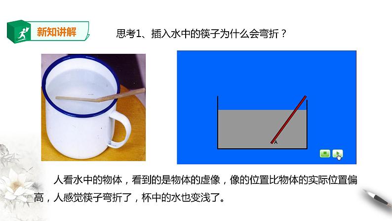 高中人教物理选择性必修一第4章第1节光的折射课件08