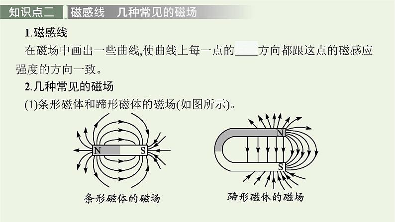 人教版高考物理一轮复习第11章第1讲磁场磁场对通电导线的作用力PPT课件第7页