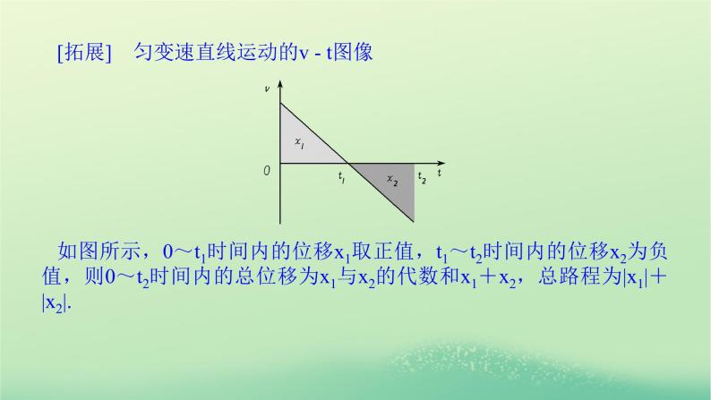 2022_2023学年新教材高中物理第二章匀变速直线运动的规律3匀变速直线运动位移与时间的关系课件教科版必修第一册08